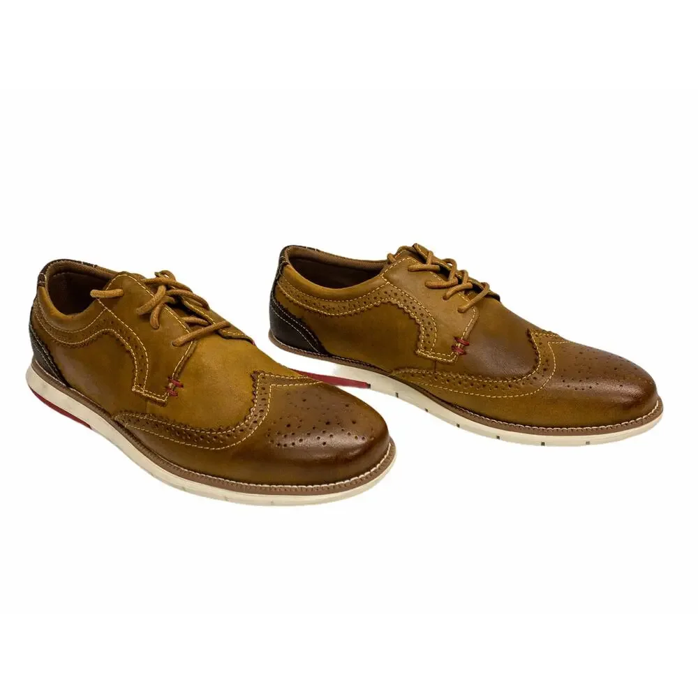 New Vance Co. Drake Men's Wingtip Dress Shoes Oxford Shoe 10
